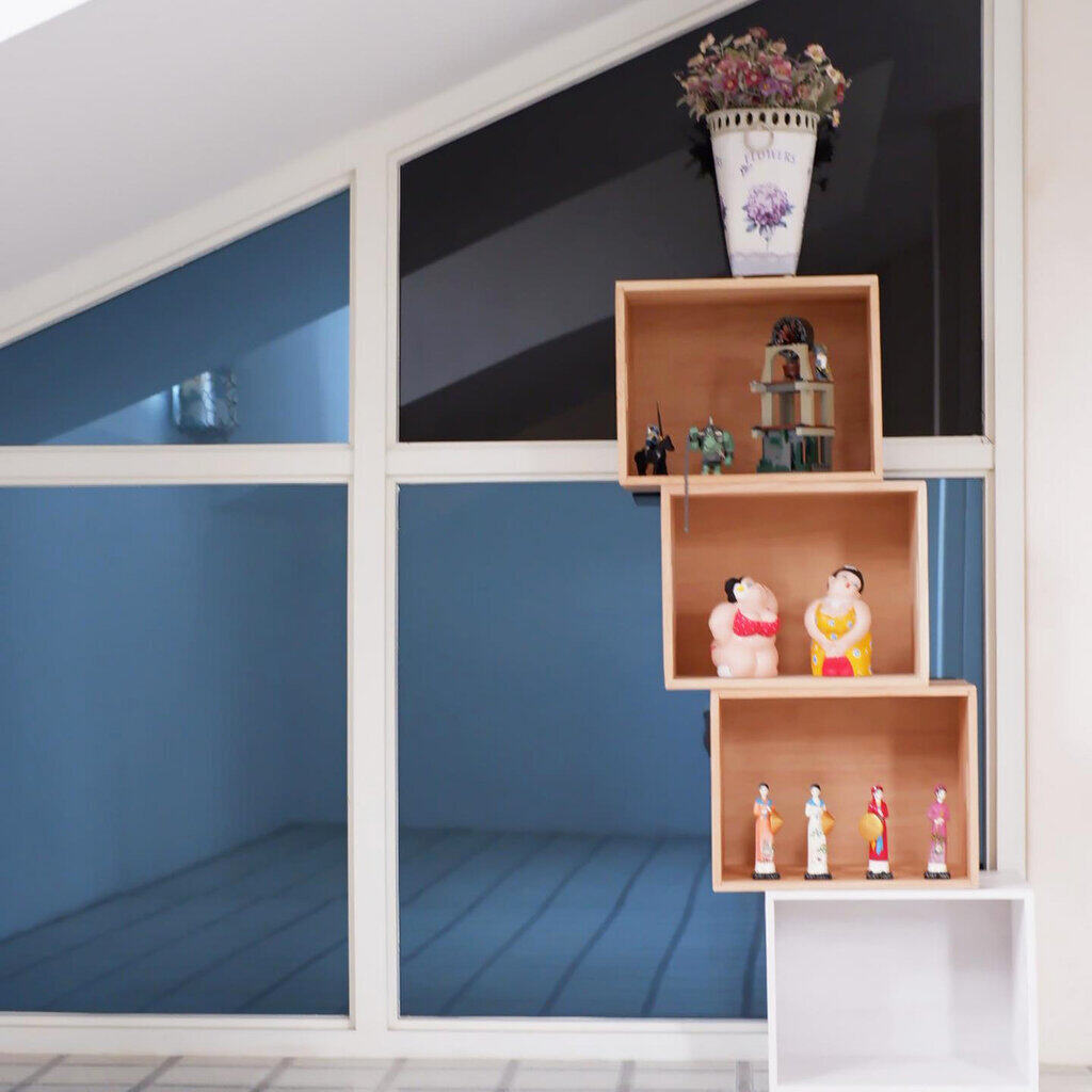 MINIWOOD ลัง ลังไม้ กล่องไม้ wooden box ชั้นวางของ DIY ไม้ยางพารา size M 15.5 x 27 x 35.5 ซม.