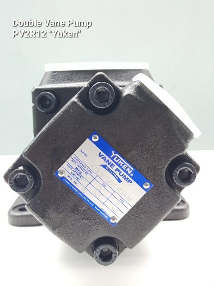 YUKEN PV2R12 | Double Vane Pump | เวนปั๊ม ปั๊มไฮดรอลิคสองตอน Hydraulic Vane Pump