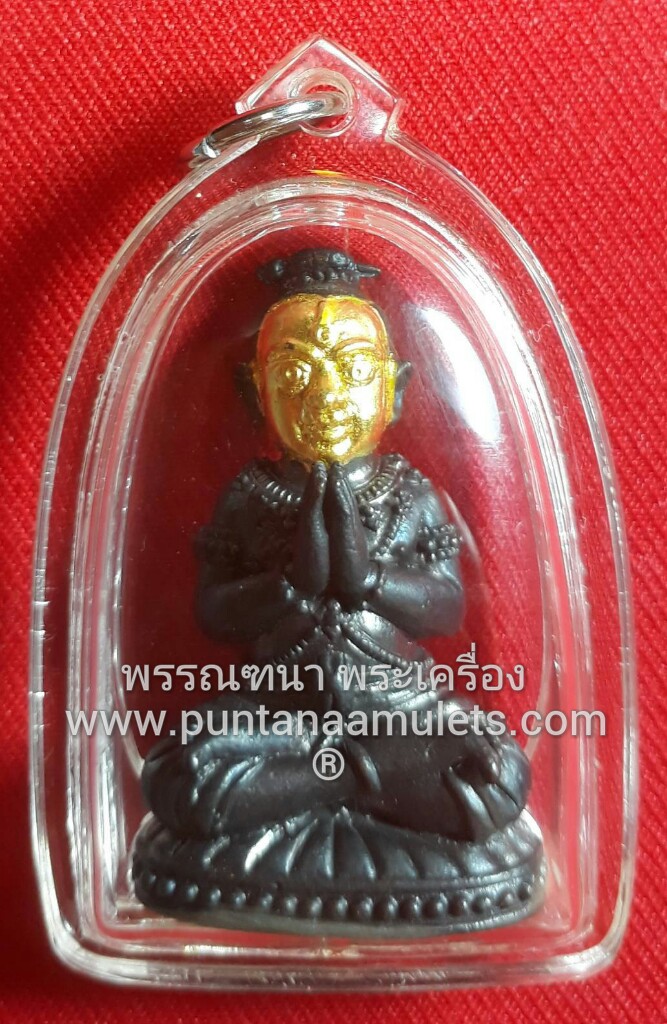 กุมารทอง ครูบาสุบิน ปี 52 เนื้อสัมฤทธิ์นะหน้าทอง