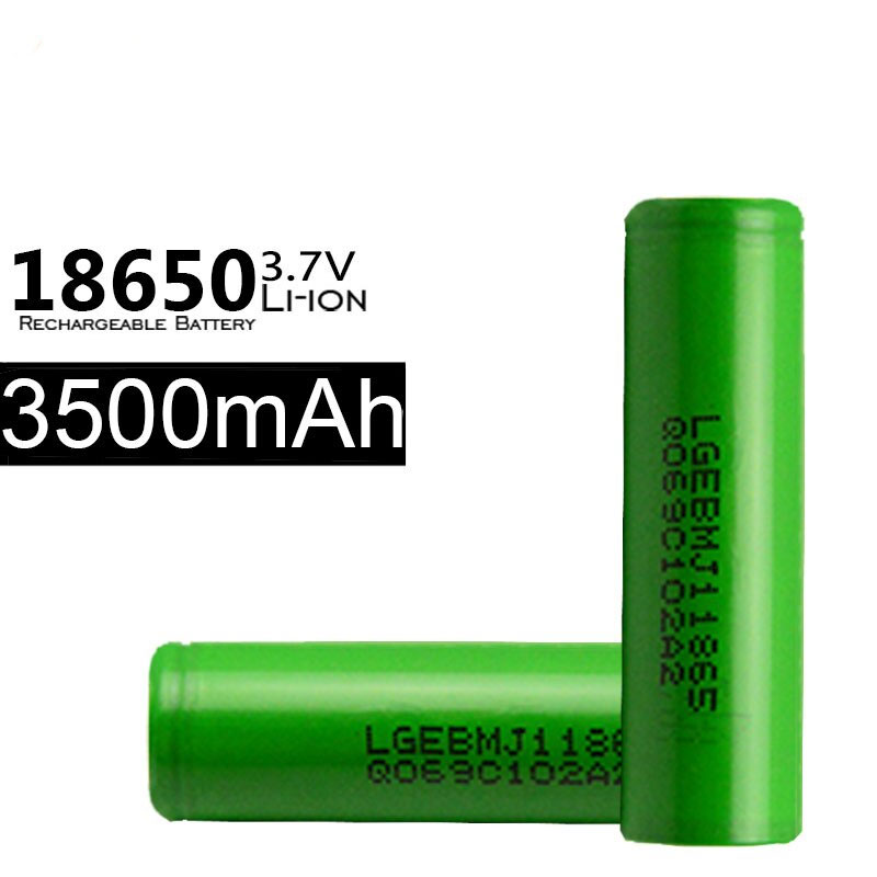 ถ่านชาร์จ 18650 LG MJ1 Lithium 3.7v 3500mAh
