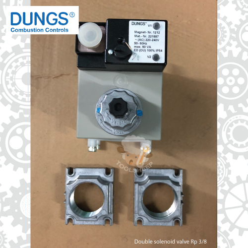 โซลินอยล์วาล์วแก็ส ชนิด 2 จังหวะ แบบ multiblock