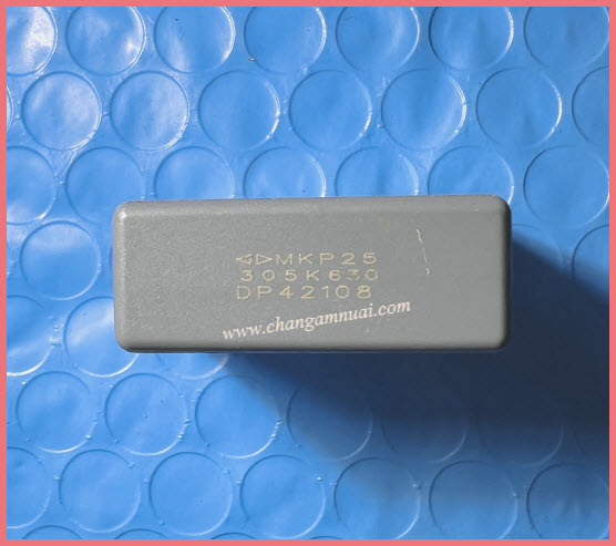 305K 630V คาปา MKP ระยะขา 27.5 ขนาด 32x25 มิล