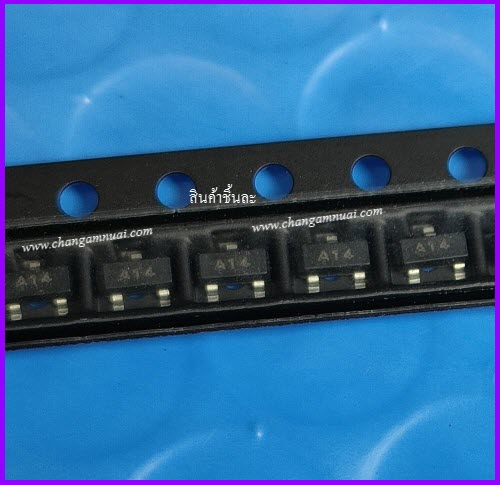 A14 ไดโอด 200V 200mA SOT-23 สินค้าชิ้นละ