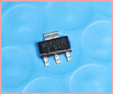MCR100G-8 600V 0.8A SCRแปะปริ้น SOT-223
