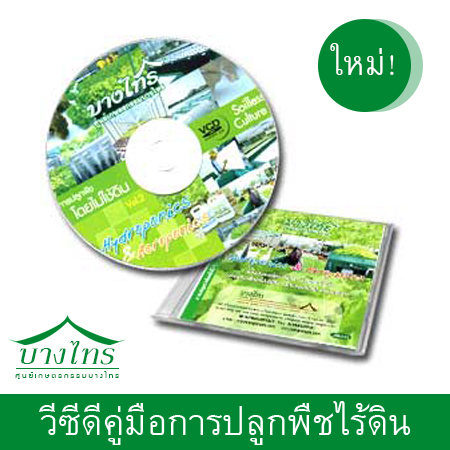 วีซีดีขั้นตอนการปลูกพืชไร้ดิน