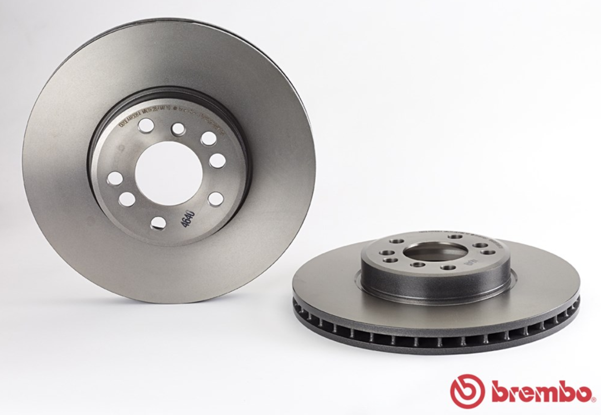 จานเบรค BMW X3 E83, X5 E53 (คู่หน้า) ปี 2000 ขึ้นไป / Brembo