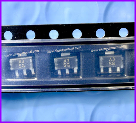 A3 ทรานซิสเตอร์ 50V 3A NPN SOT-89 สินค้าชิ้นละ