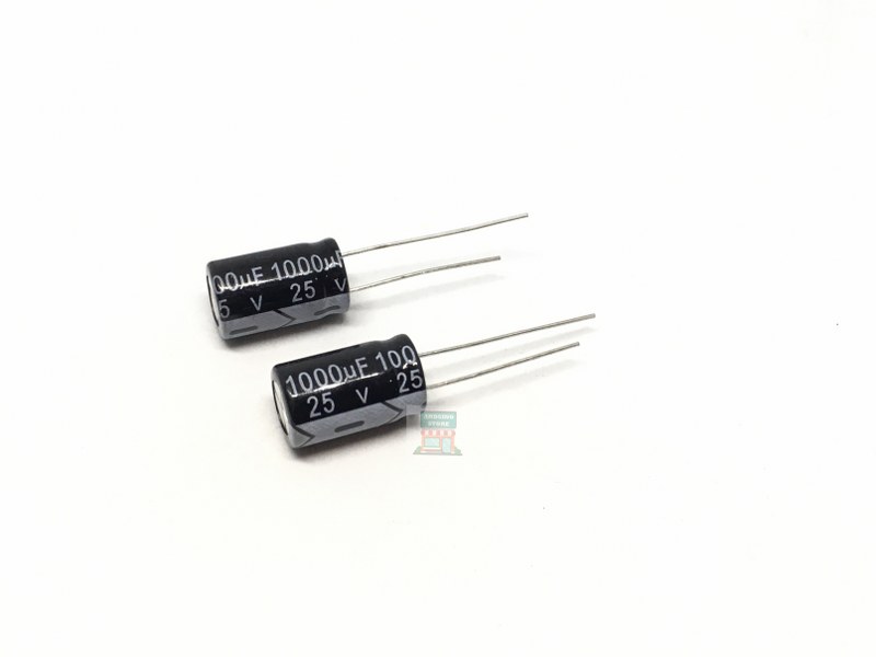 C 25V 1000uF 2pcs