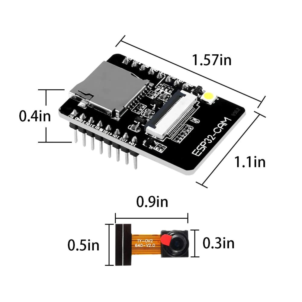 ESP32-CAM ESP32 Development Board with Camera Module
