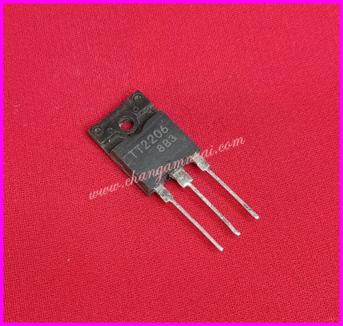 TT2206 TR NPN 1500V 10A ไม่มีแดมป์ TO-3-P