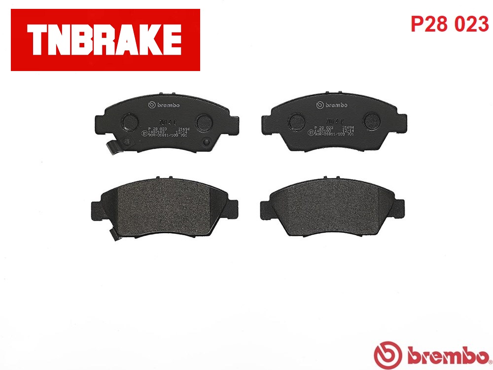 brembo ผ้าเบรคหน้า honda civic fd 1.8 ฮอนด้า ซีวิค ปี 2006-2012