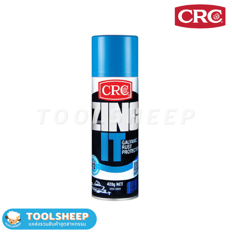 CRC ZINC IT สเปรย์สังกะสีเหลวเคลือบป้องกันสนิม 350g.
