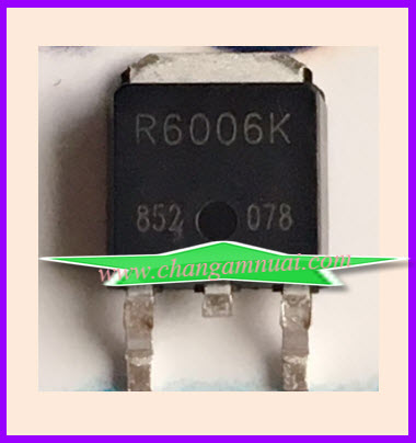 R6006K mosfet N 600v 6A TO-252