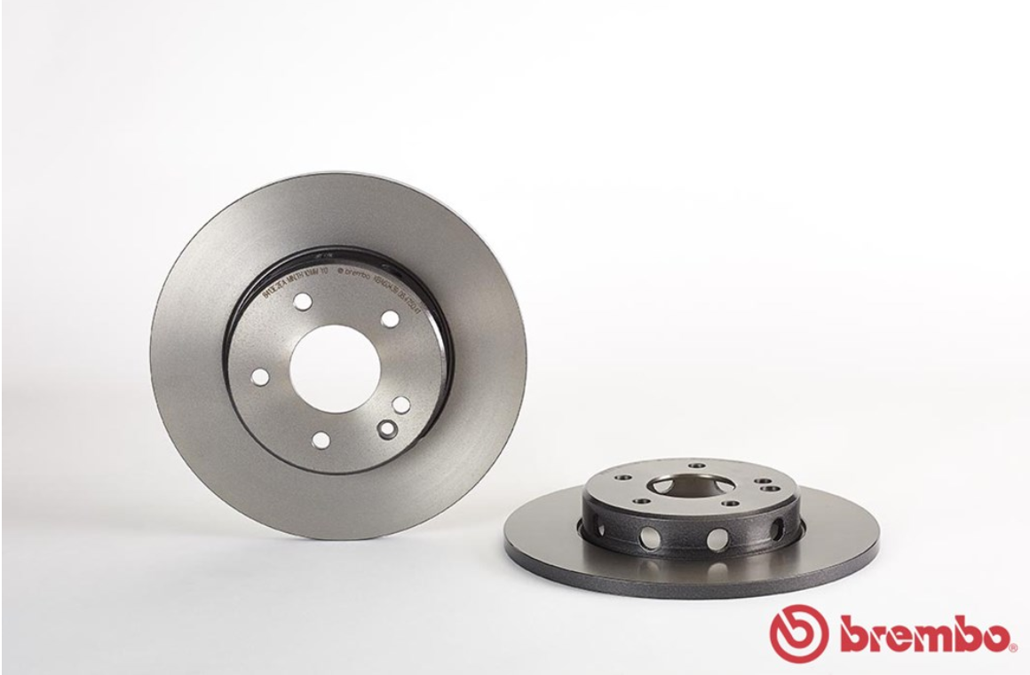 จานเบรค Mercedes-Benz W202 C180 (คู่หน้า) ปี 1993 - 2000 / Brembo
