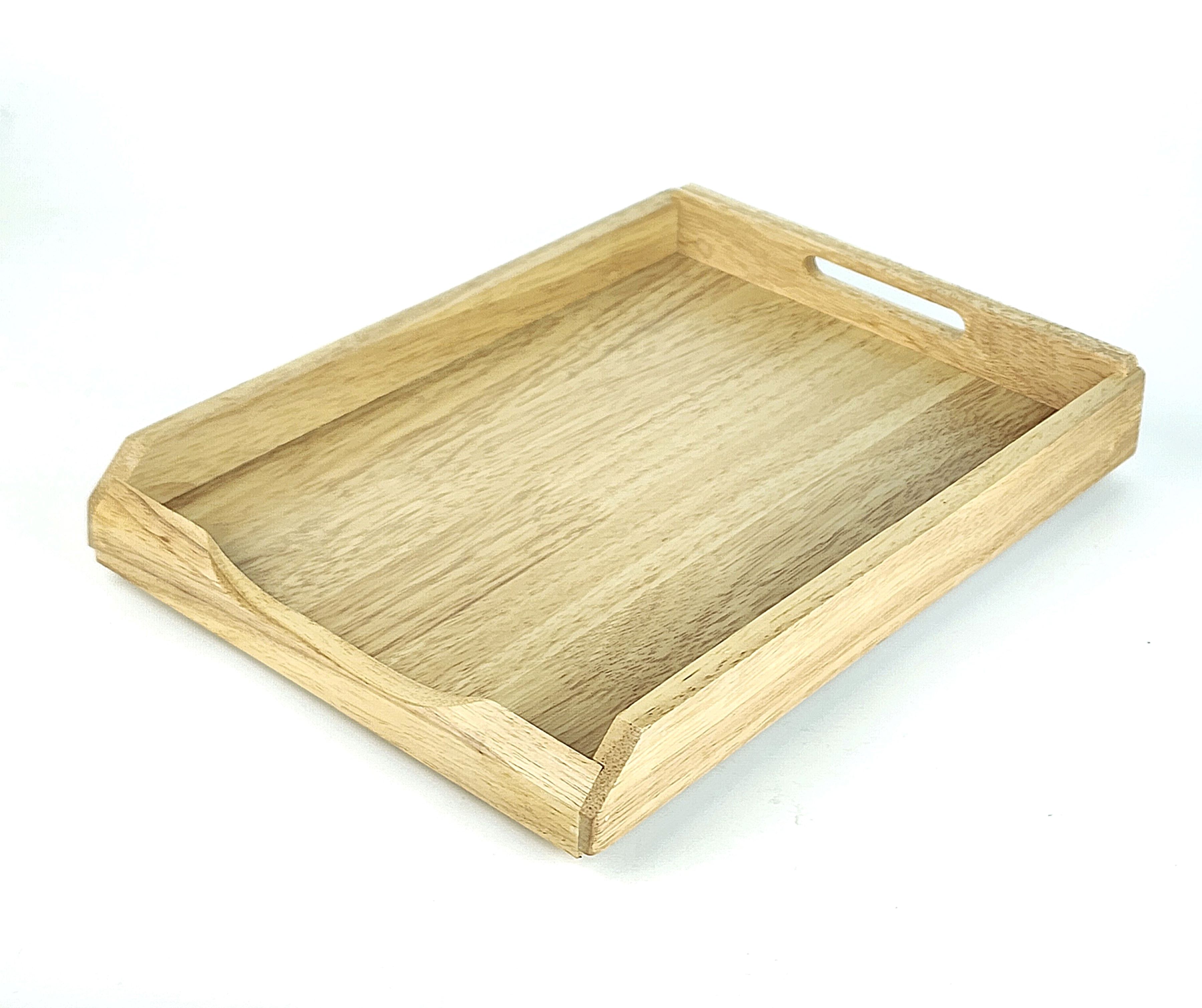 MINIWOOD ถาดเอกสาร ถาดวางกระดาษA4 ที่เก็บเอกสาร ไม้ยางพารา