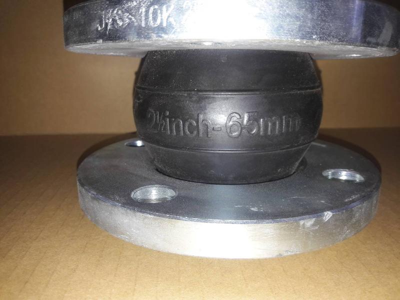ข้อต่อยางลอนเดี่ยว ขนาด 2.5" หน้าแปลน JIS (Flexible Joint - 2.5Inch)