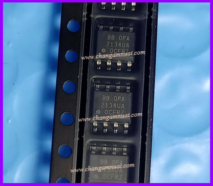 OPA2134UA ไอซี Dual OP-AMP แท้ SOP-8 สินค้าชิ้นละ