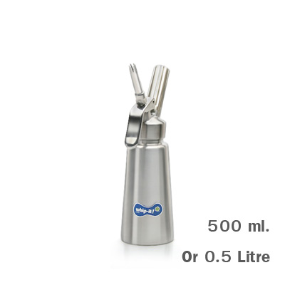 ขวดทำวิปครีม สแตนเลส 500 มล. หรือ 0.5 ลิตร