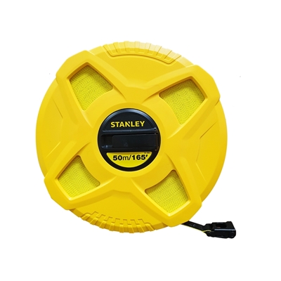 เทปวัดสายไฟเบอร์กลาส STANLEY 50 เมตร / 165 ฟุต