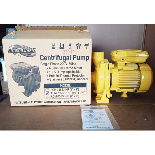 ปั๊มหอยโข่ง MITSUBISHI รุ่น ACM-755SH