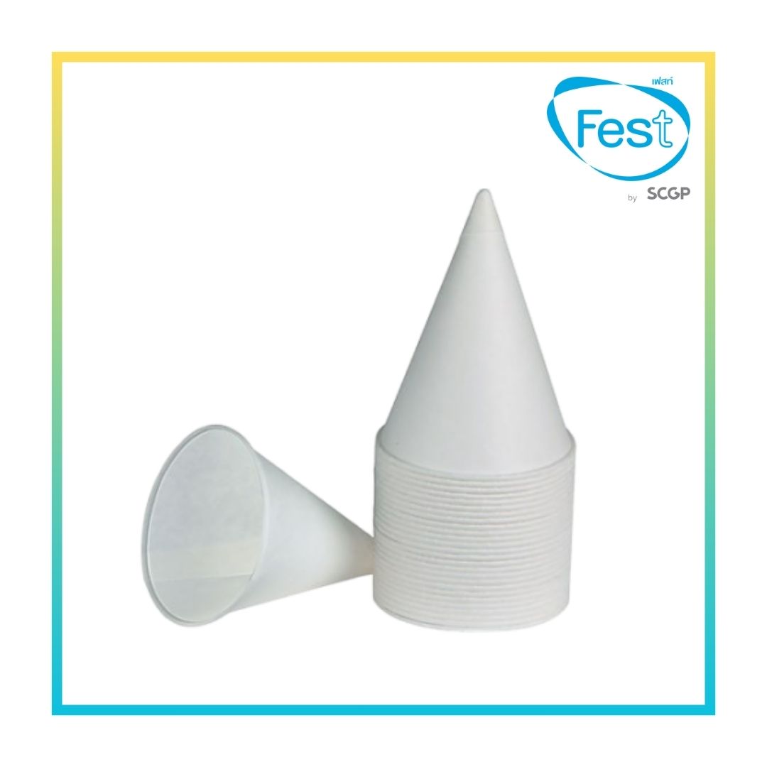 กรวยกระดาษ FEST (4,500 ใบ) 4 oz.
