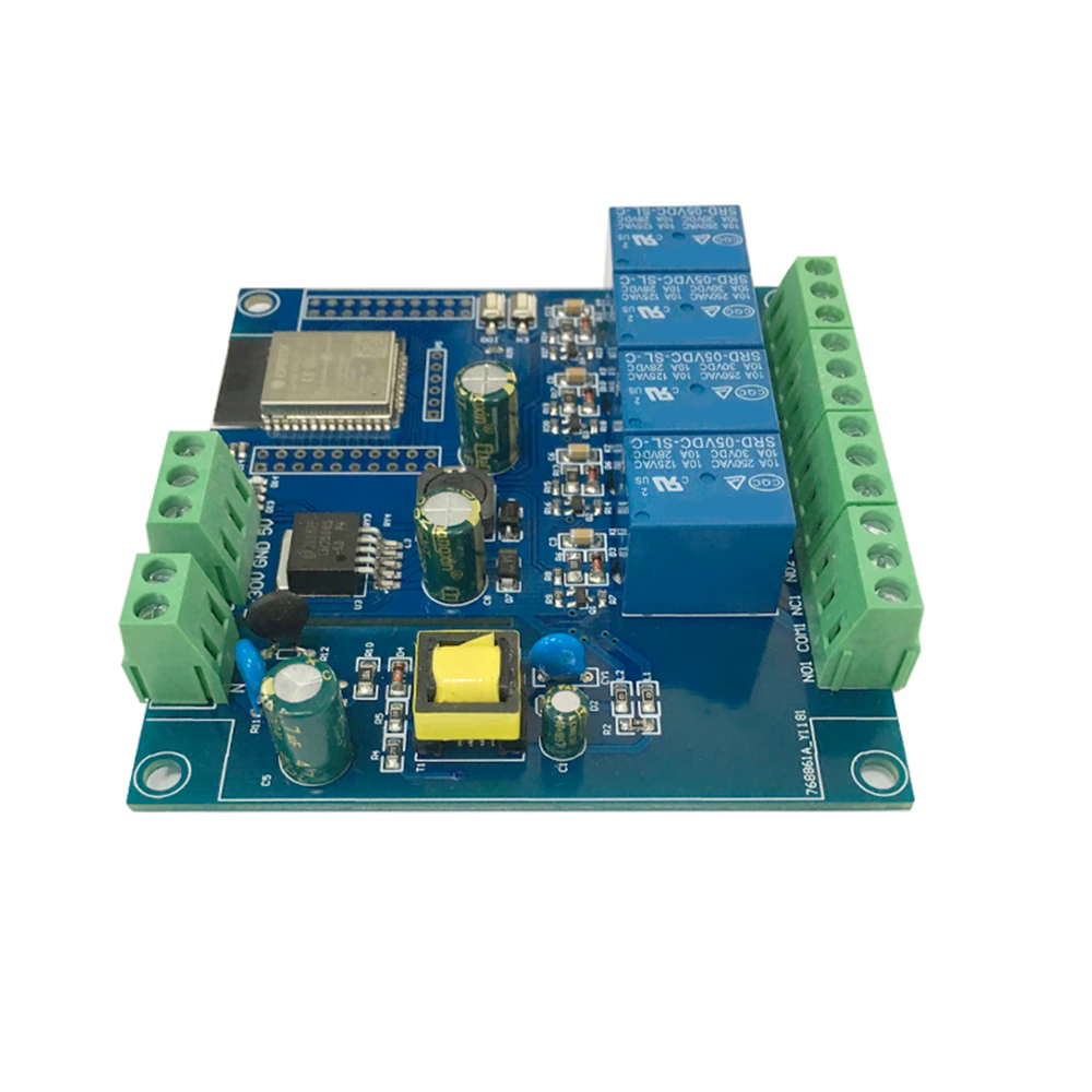 4 Channel Relay Module ESP32-WROOM Development Board