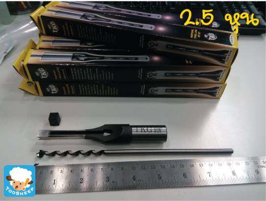 ดอกเจาะไม้ สี่เหลี่ยม TKG (8 mm./2.5หุน)