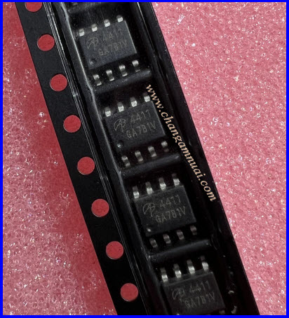 AO4411 P-channel 30V SOP-8 มอสเฟตเกตไดร์ฟ