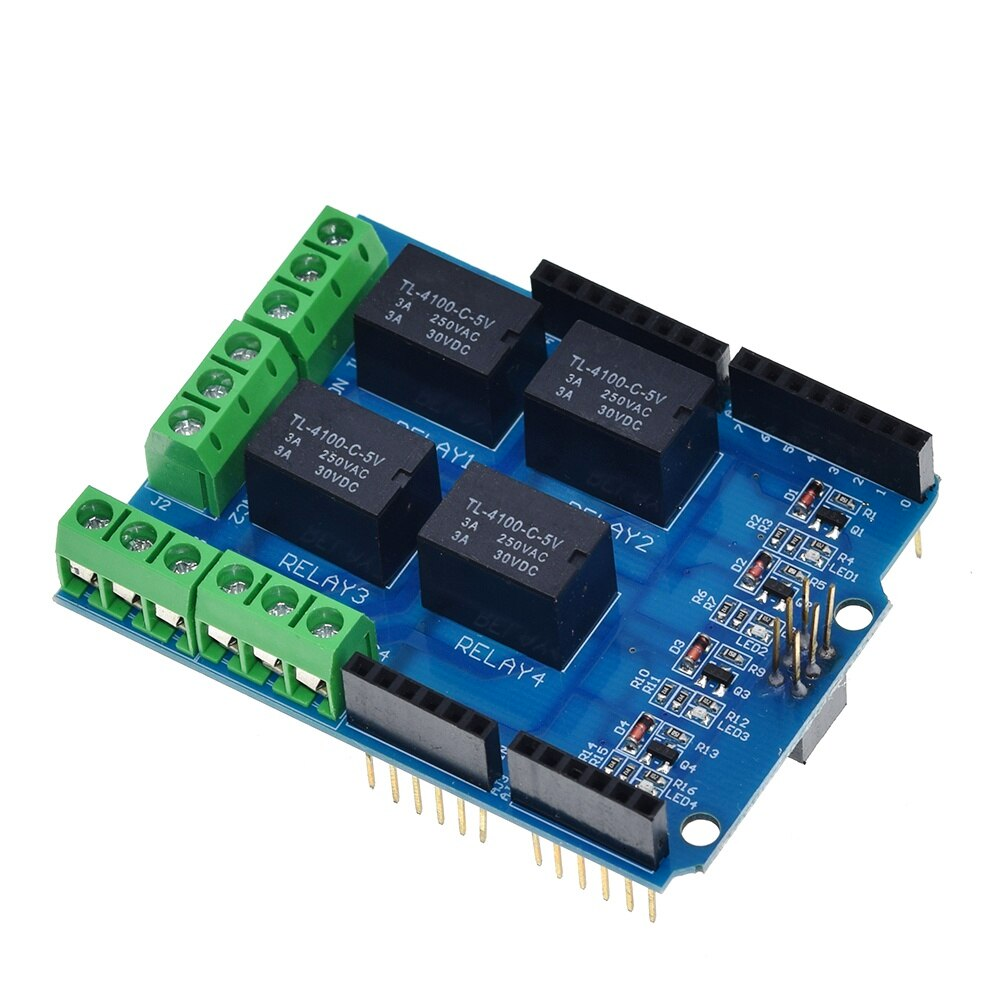 4 Channel Relay Board for Arduino UNO R3