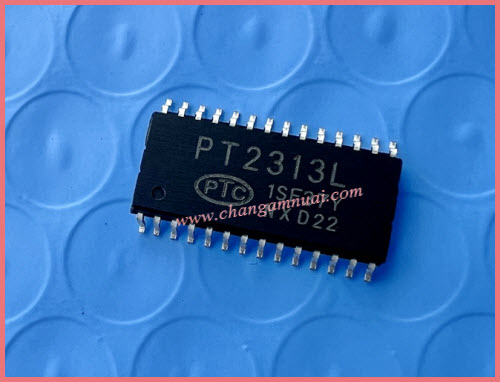 PT2313L หรือ CSC2313F IC 4 Channel Audio Processor