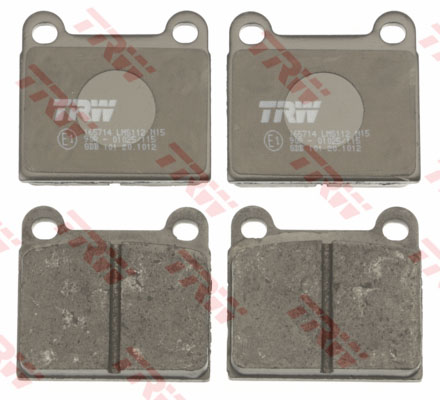 ผ้าเบรค TRW ล้อหลัง VOLVO 240 ปี COTEC (GDB101)