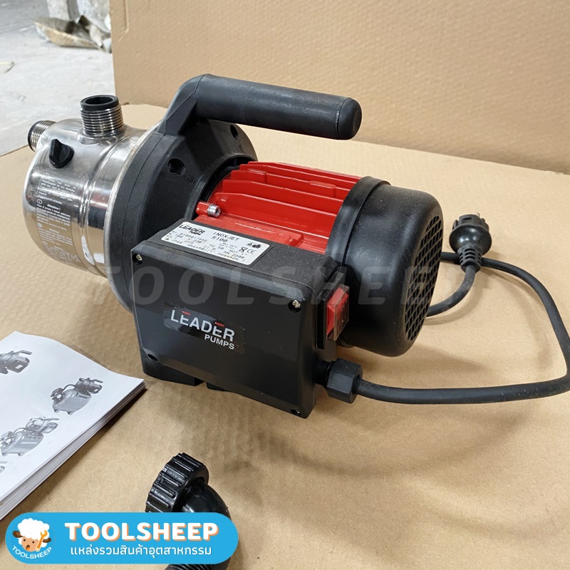 ปั๊มน้ำ ปั๊มน้้ำหอยโข่ง LEADER รุ่น INOXJET