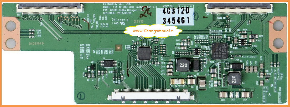 T CON LG 6870C-0480A ทีคอน LG