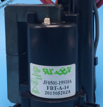 JF0501-19910A ฟลายแบ็ค ทีวีไฮเออร์ 21 นิ้ว เบอร์ที่ทดแทนได้ JFo501-90813