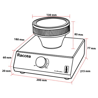 เตาไฟฟ้า 400W.สำหรับใช้กับเครื่องทำกาแฟไซฟ่อน 1614-173