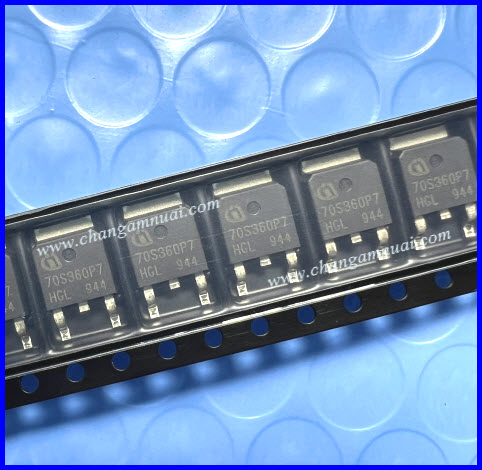 70S360P7 700V 7.5A N-Channal มอสเฟต TO-252
