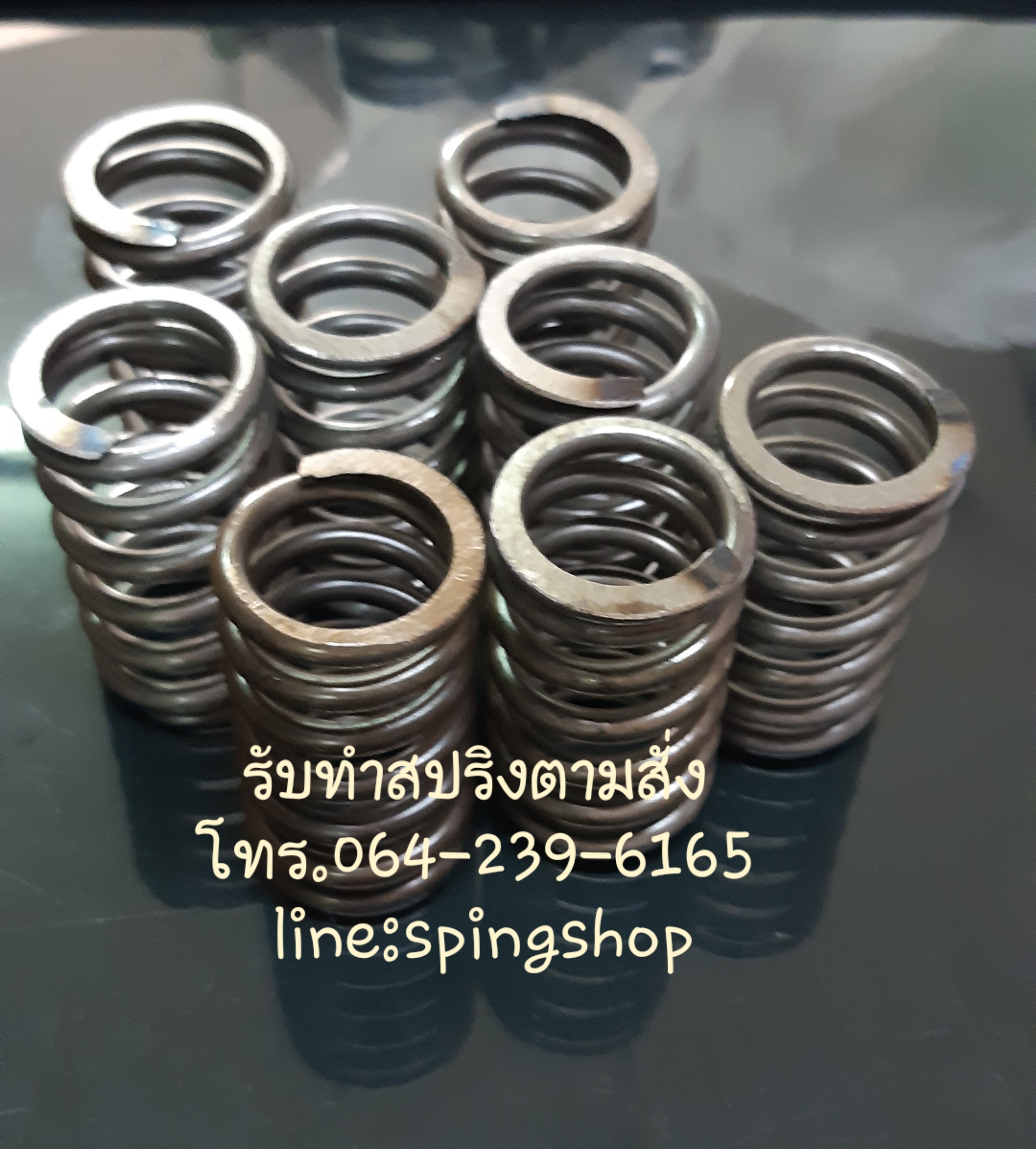 สปริงสแตนเลส สปริงดัน สปริงดึง ตามสั่ง รับหมด โทร.062-914-1692