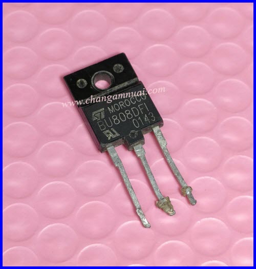 BU808DF1 TR ฮอร์ ดาร์ลิงตัน แท้ถอดม่ือ2 TO-247 1400V 8A