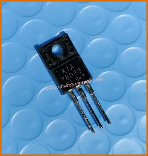 KIA78D33 Regulator IC เร็กกูเลเตอร์ 3.3V 1A TO-220 แท้
