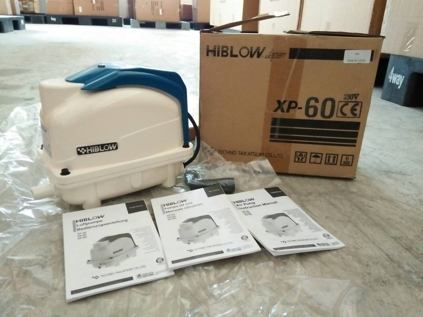 ปั้มเติมอากาศ HIBLOW รุ่น XP series