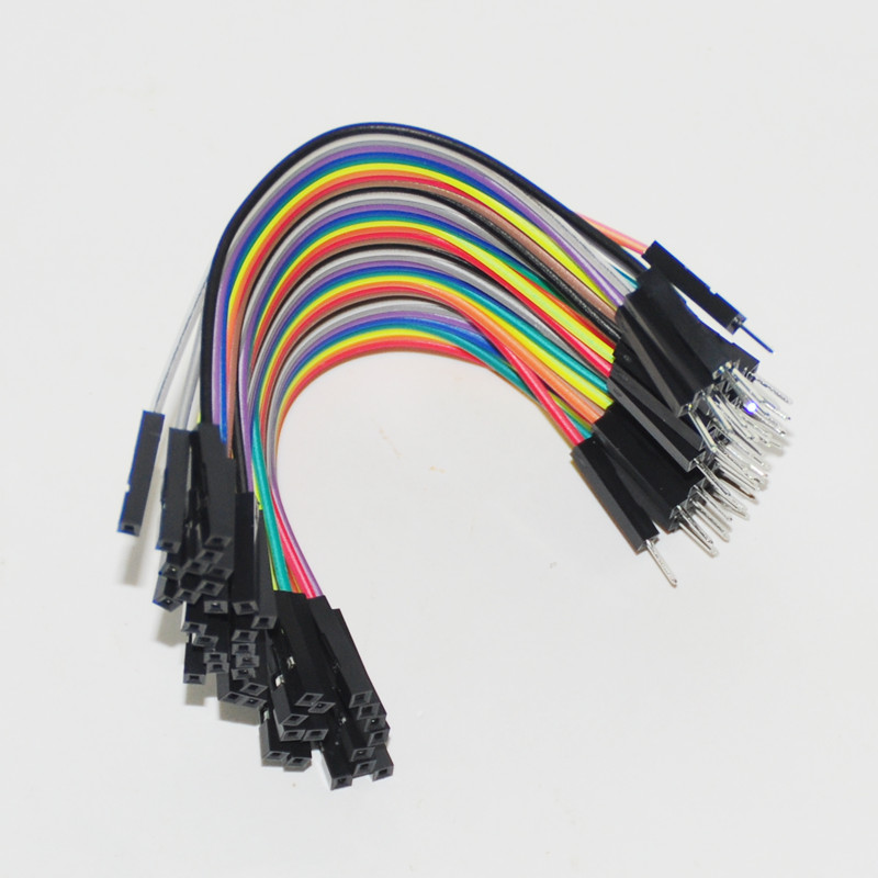 Jumper (F2M) cable wire 40pcs 10 cm 2.54mm Female to Male
