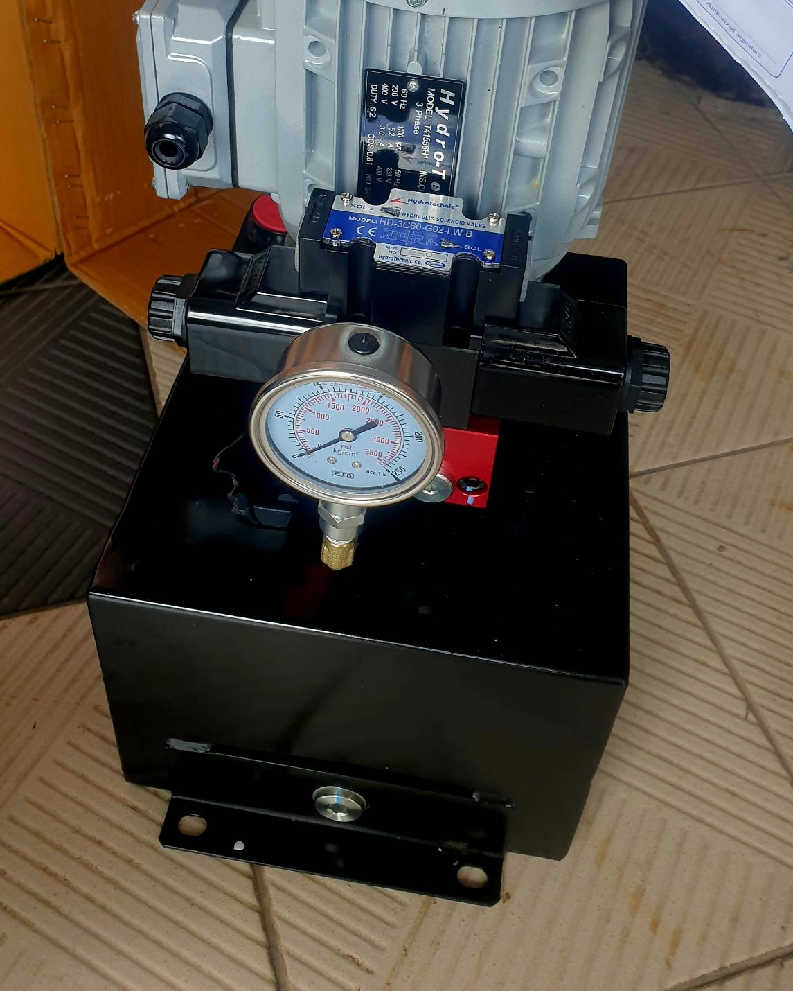 Power Unit ขนาดเล็ก | Mini Power Pack ชุดไฮดรอลิคไฟฟ้า ขนาดเล็ก