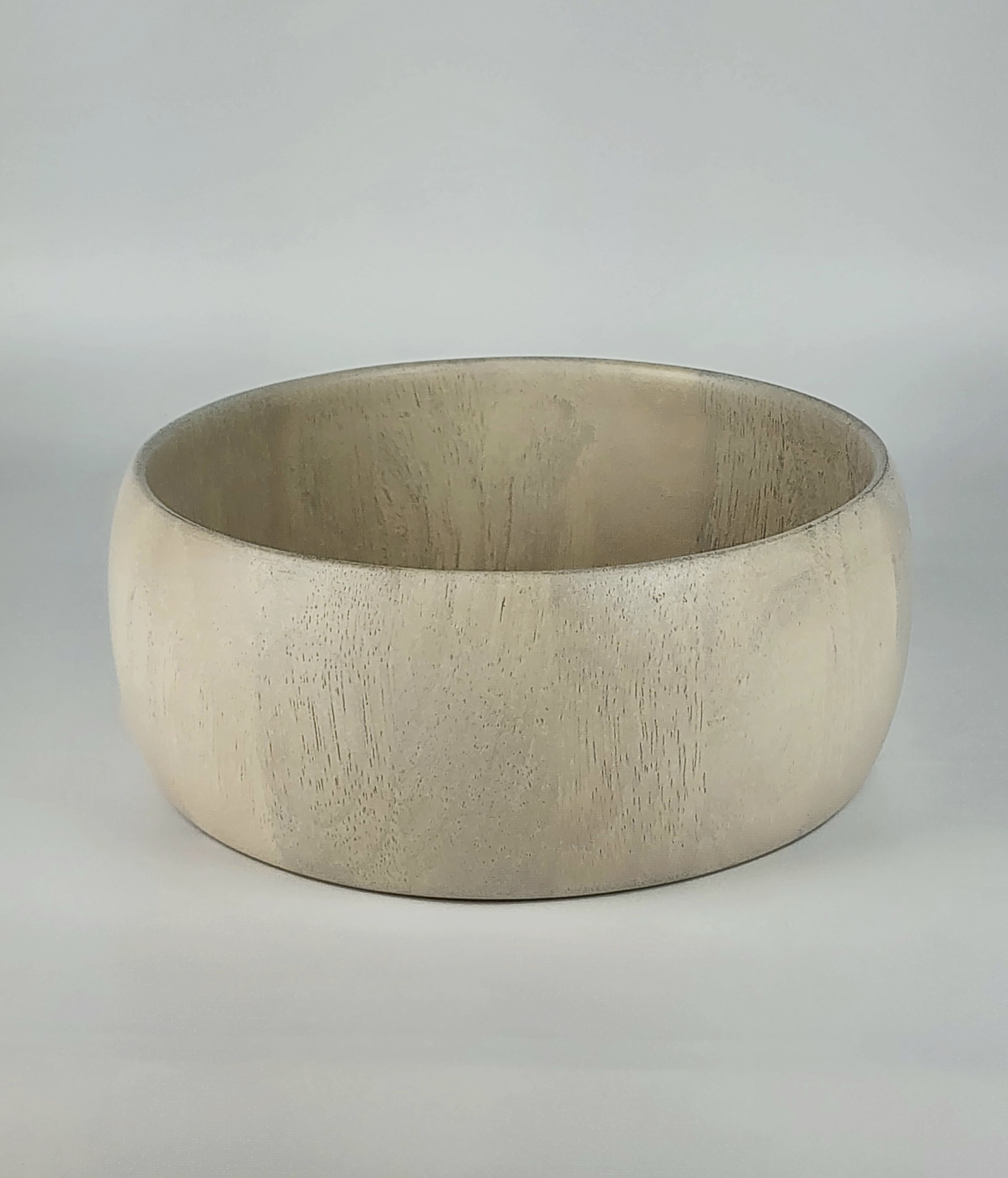 MINIWOOD ชามไม้ โบว์ลไม้ ขนาดโต 10 นิ้ว