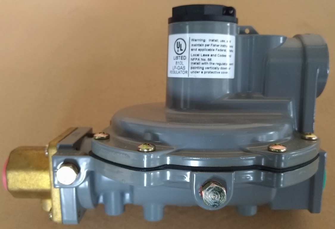 Gas Regulator - Low Pressure (2 Stage) ตัวลดแรงดันแก็ส ยี่ห้อ Fisher