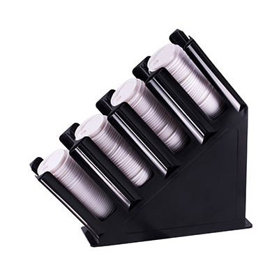 กล่องใส่แก้ว หรือ ที่ใส่แก้ว ทรงเฉียง 4 ช่อง