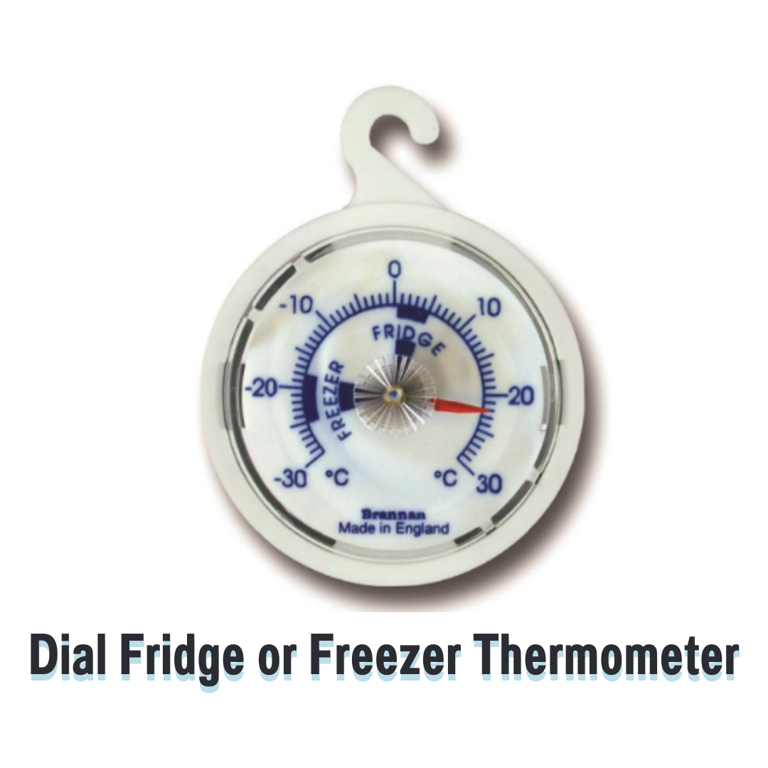 Dial Fridge or Freezer Thermometer