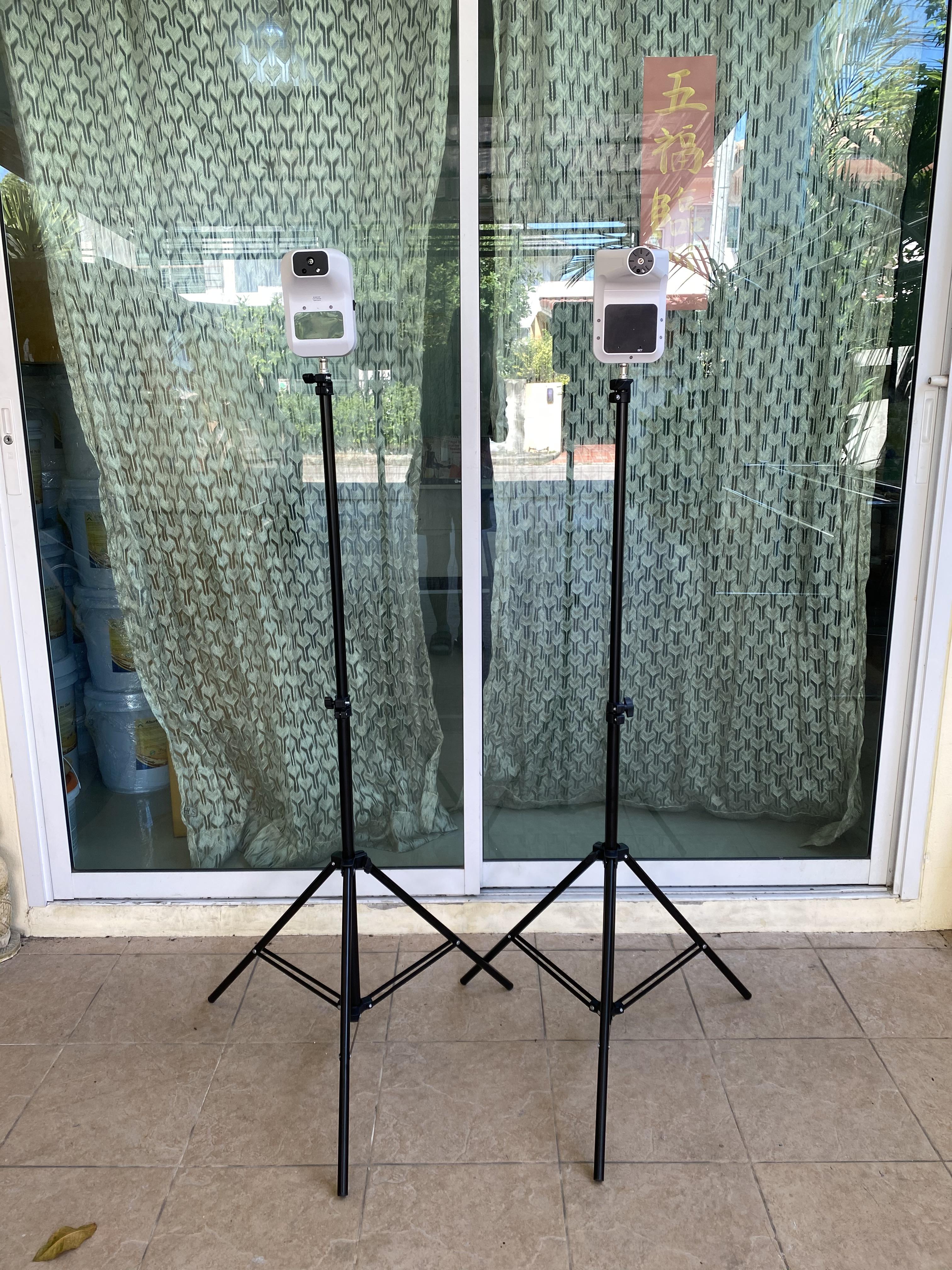 เครื่องวัดอุณหภูมิแบบอินฟาเรด พร้อมขาตั้งและอุปกรณ์ครบชุด