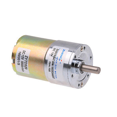 12VDC gear motor 100RPM