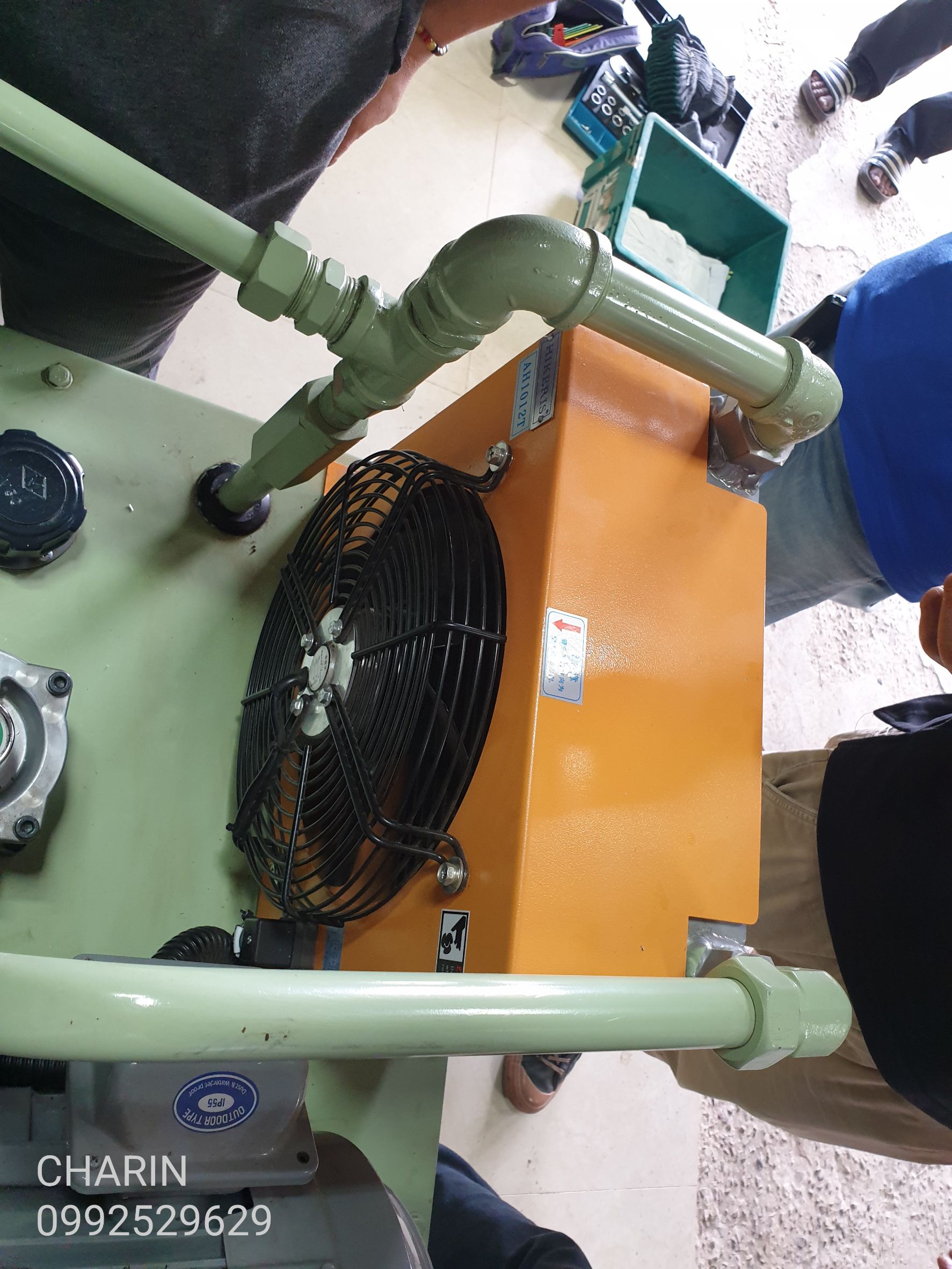 AH2431, AH2431T-CA Air Oil Cooler (450L) อุปกรณ์ชุดระบายความร้อนน้ำมันไฮดรอลิค