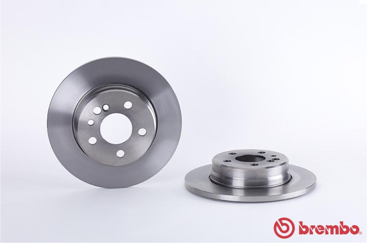 จานเบรค Mercedes-Benz W140 S280-500 (คู่หลัง) ปี 1991 - 1998 / Brembo